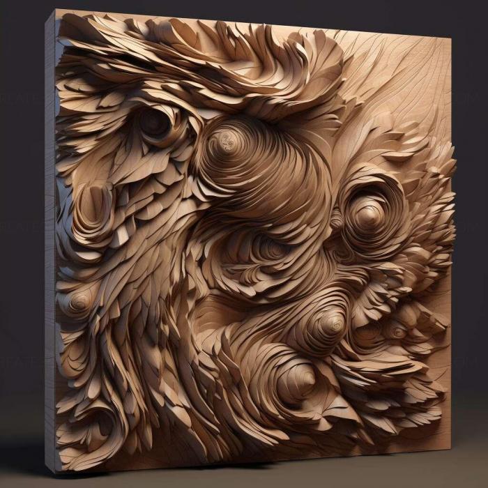 نموذج ثلاثي الأبعاد لآلة CNC 3D Art 